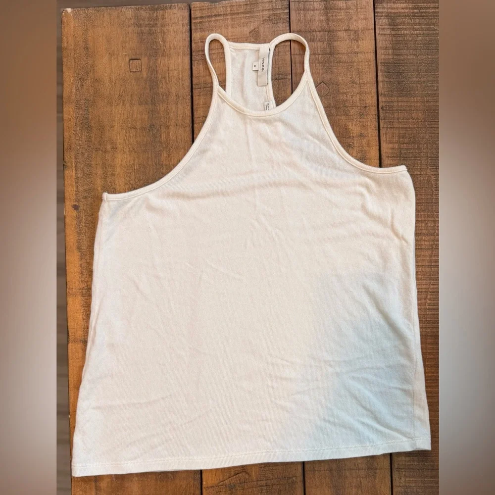 Vince Women's Cream Halter - Picture 2 of 3